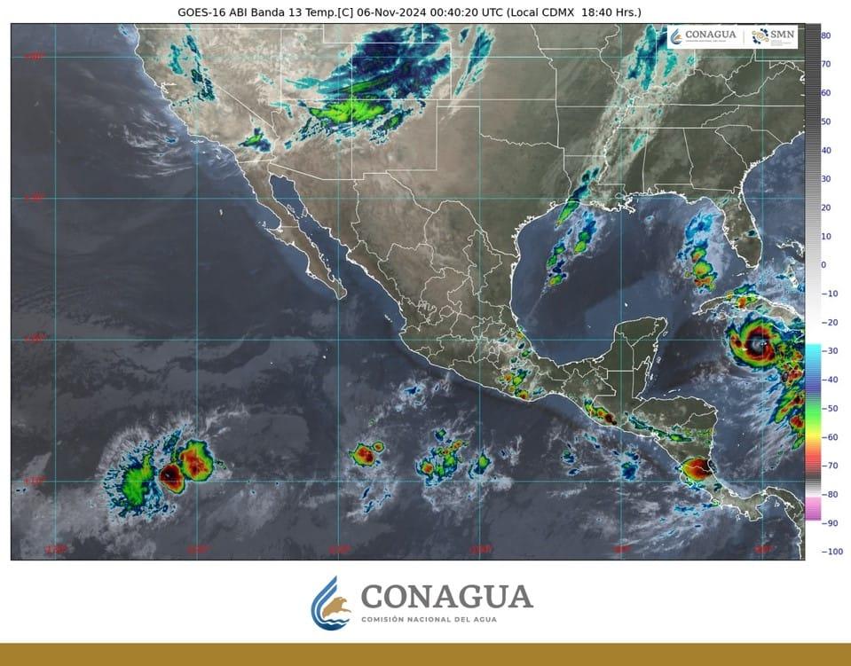 Huracán Rafael impacta Cuba como categoría 3