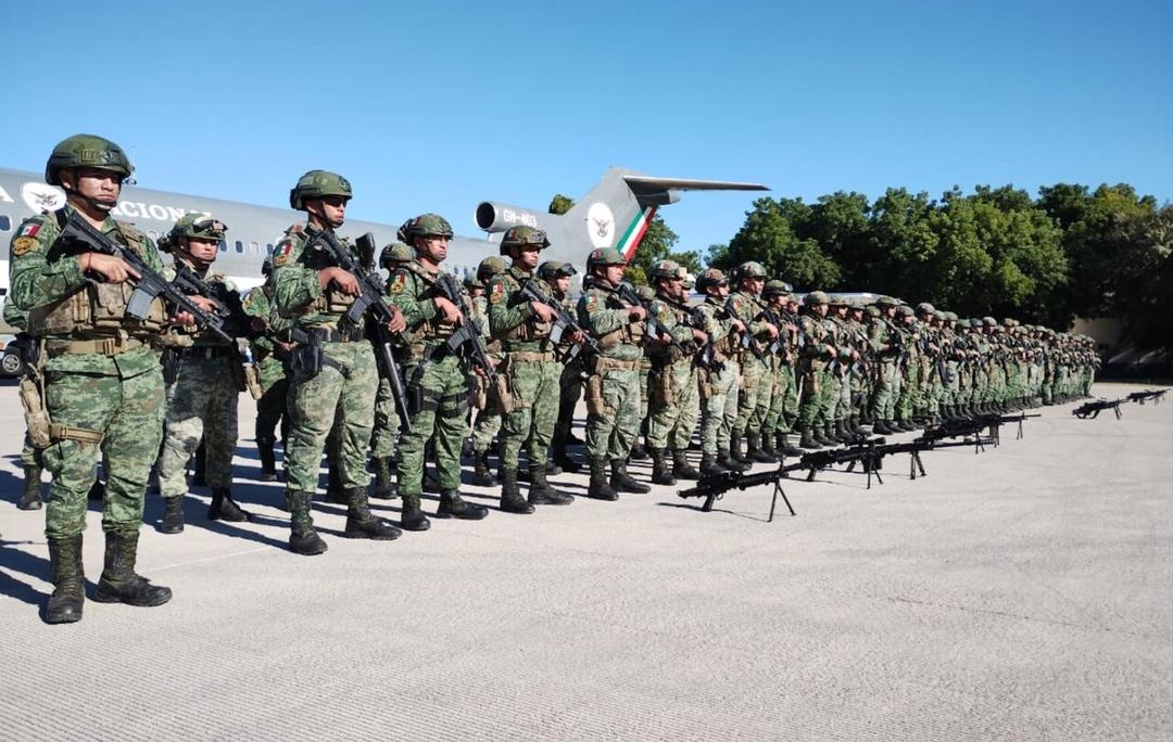Culiacán: Llegan 200 elementos del Ejército Mexicano para reforzar la seguridad