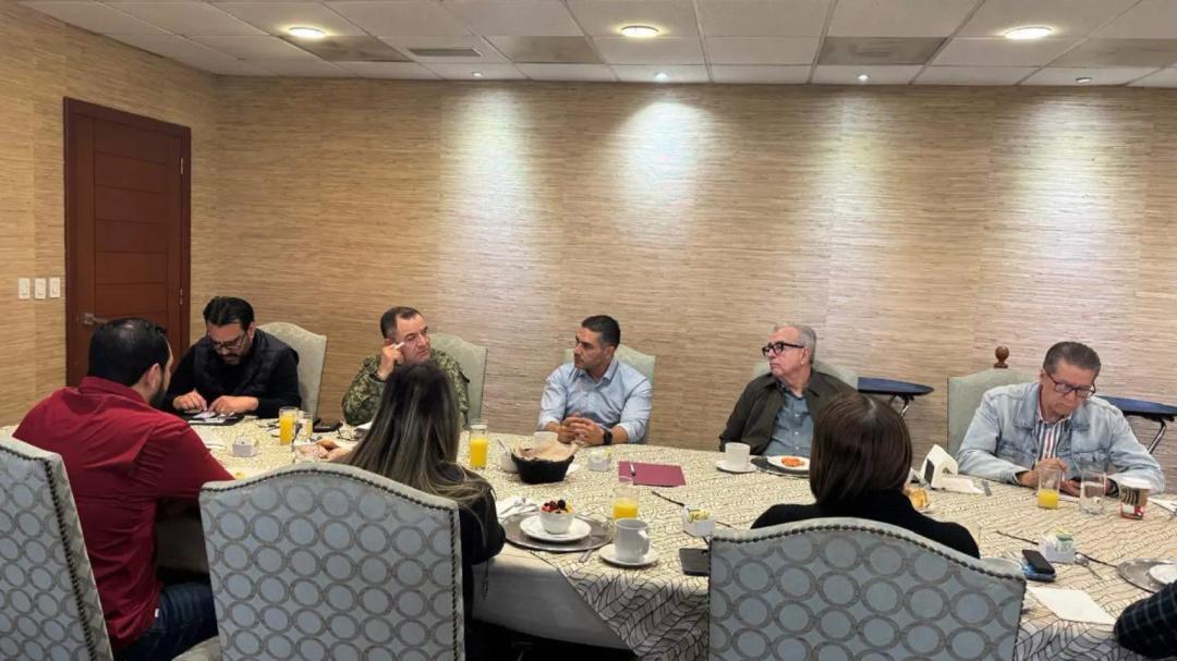 Sinaloa: García Harfuch y Rocha Moya encabezaron mesa de seguridad en Navidad