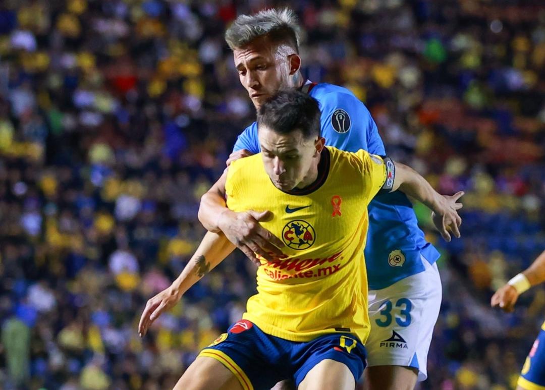 América y Cruz Azul empatan y dejan todo en la vuelta de las semifinales