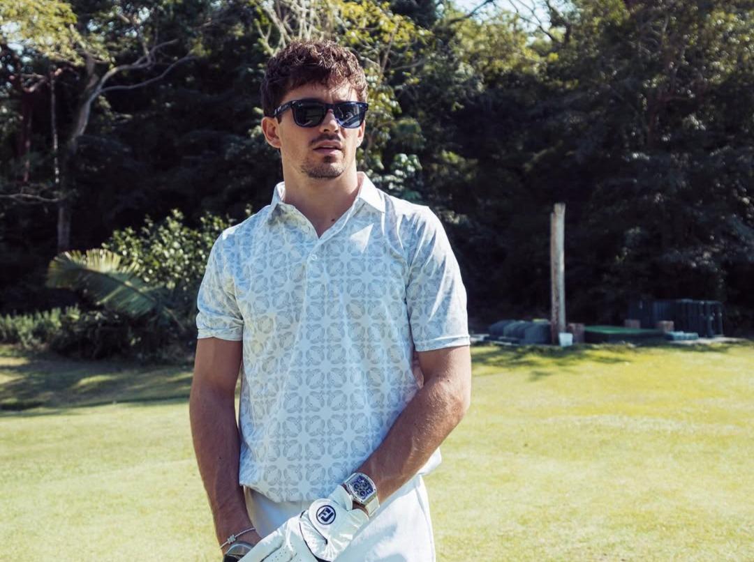 Charles Leclerc está de vacaciones en el Estado de Jalisco