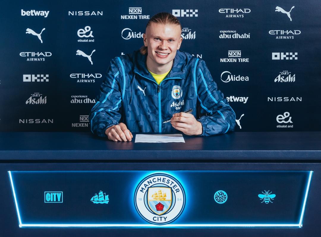 Manchester City: Haaland renueva y firma por 9 años más