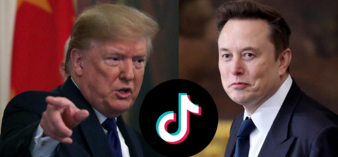 Donald Trump a favor de que Elon Musk adquiera TikTok