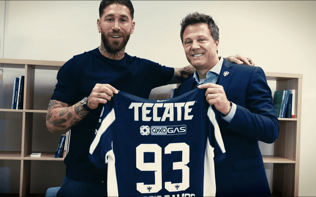 Sergio Ramos es nuevo jugador de Rayados de Monterrey
