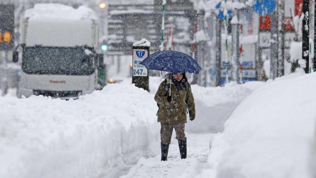 Japón: Fuertes nevadas dejan al menos 12 muertos y más de 150 heridos