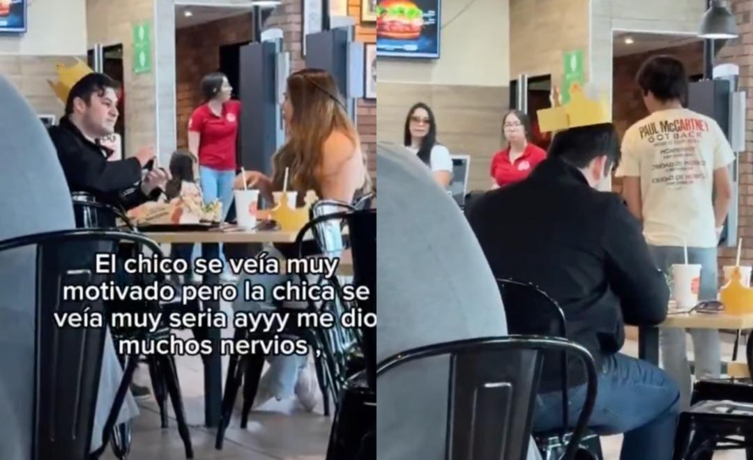 VIRAL: Burger King busca a joven rechazado en propuesta de matrimonio
