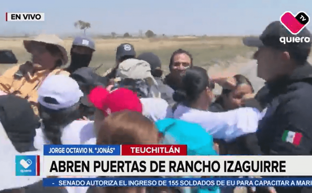 Teuchitlán: Recorrido en rancho Izaguirre se sale de control