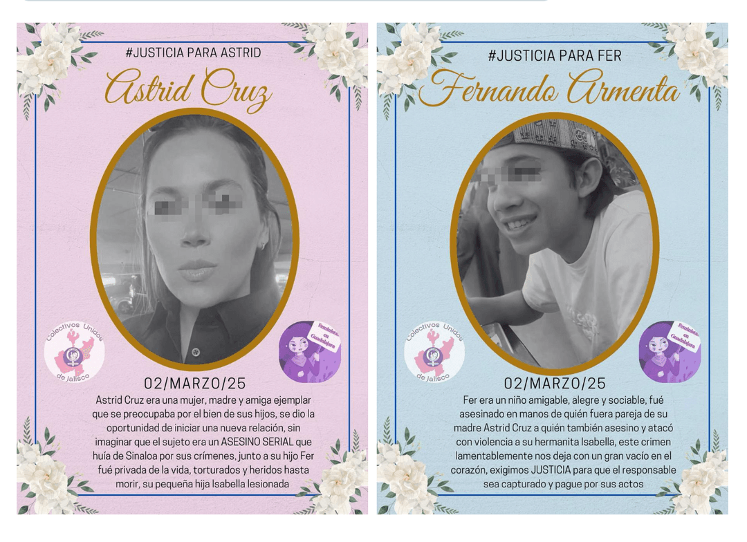 Zapopan: Presunto feminicida ya había asesinado a una novia en Culiacán