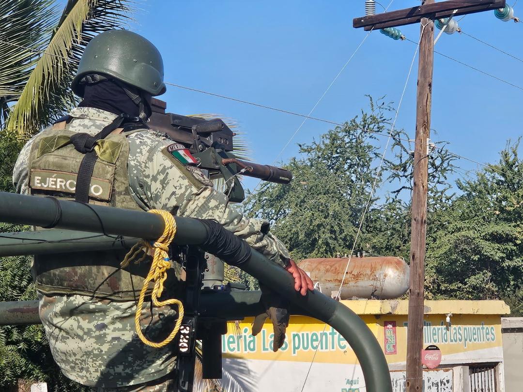 Sinaloa: Fuerte enfrentamiento deja un abatido en Elota