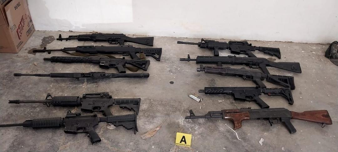 Villa Hidalgo: Desmantelan mega arsenal criminal valuado en 20 MDP