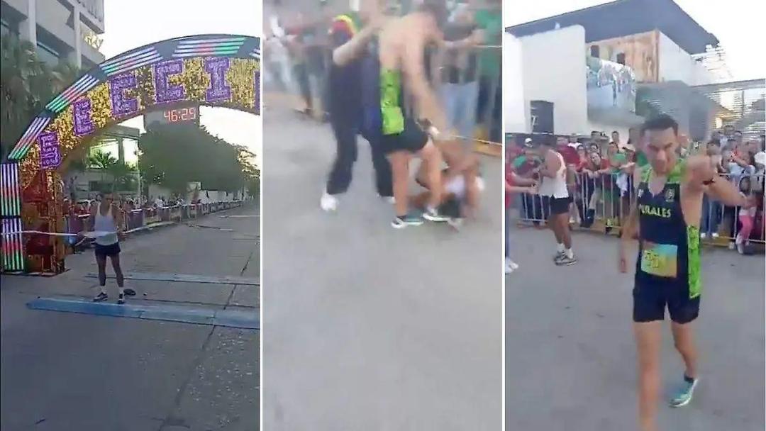 Viral: Segundo lugar agrede a ganador de una carrera en Tabasco