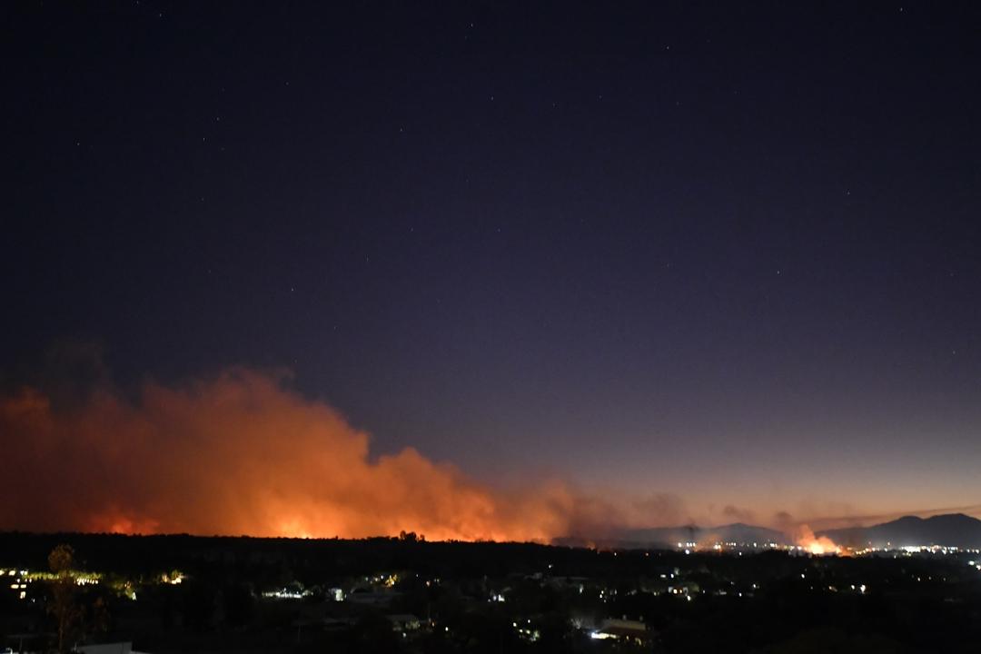 Incendio en la Primavera: Más de 214 elementos trabajan contra el fuego