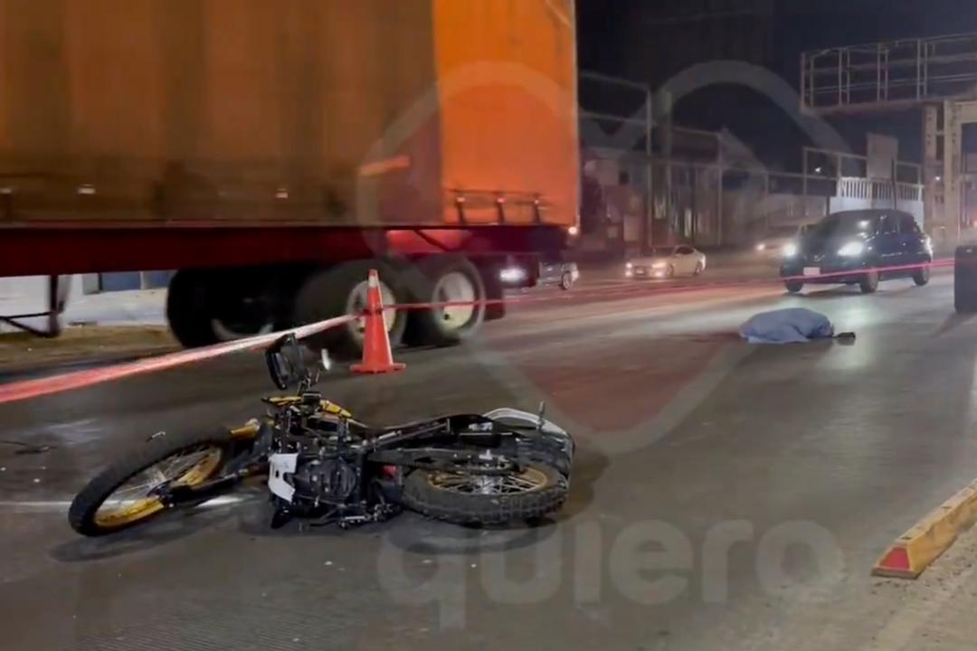 Tlaquepaque: Muere motociclista en Periférico Sur