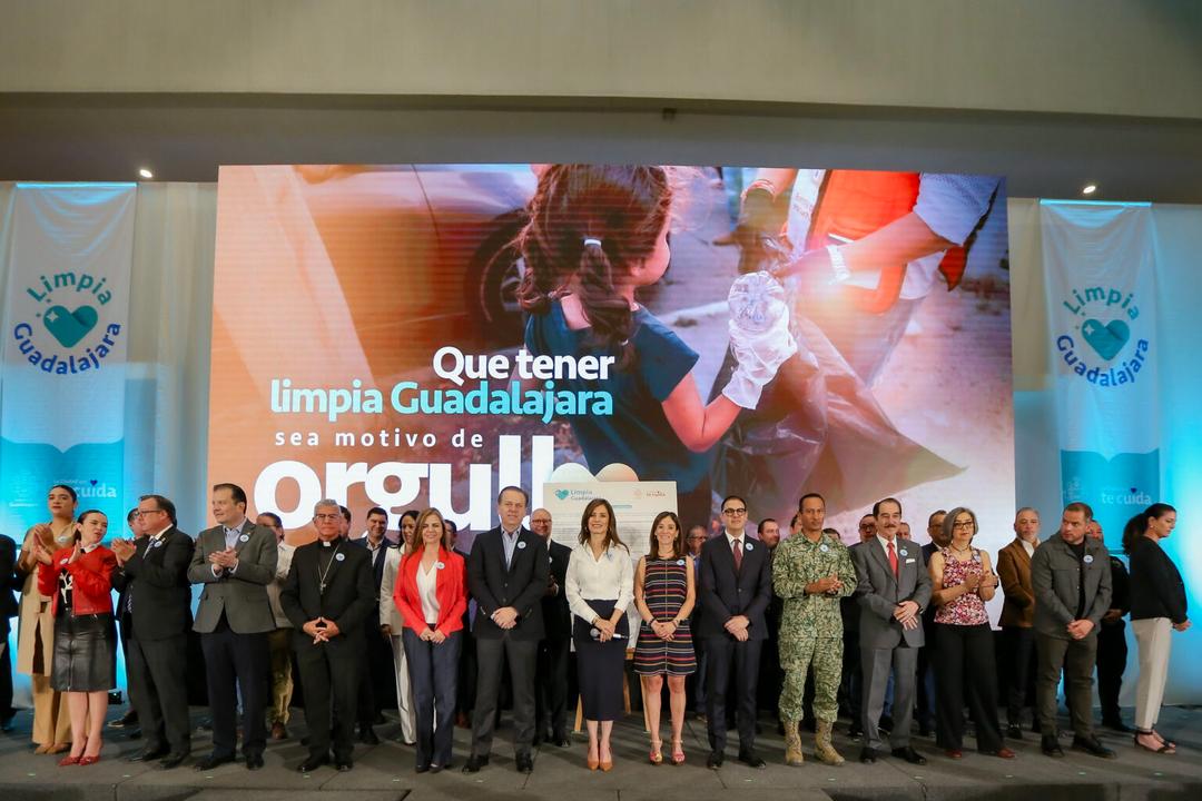 Cierran filas por una Guadalajara limpia