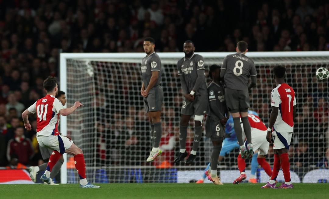 Champions League: Arsenal golea al Real Madrid en Londres