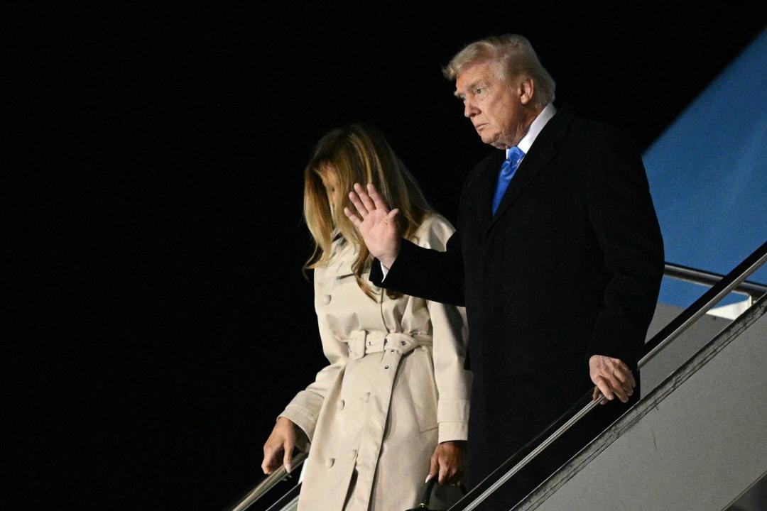 Trump llega a Roma para asistir al funeral del Papa Francisco