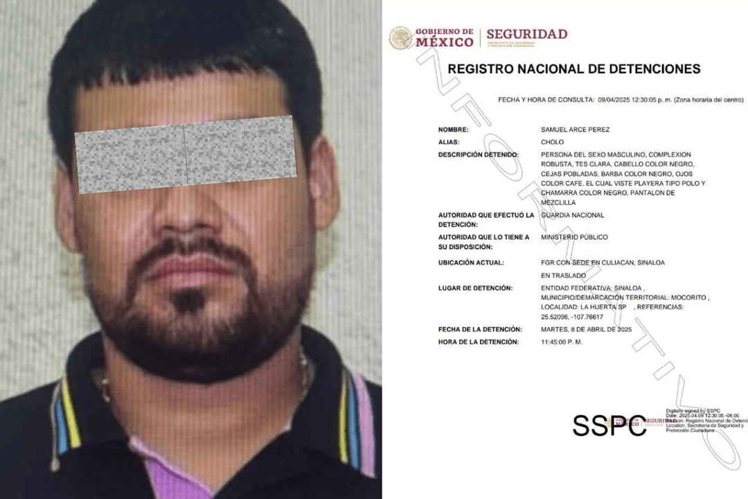 Sinaloa: Detienen a Samuel ‘N’ tras enfrentamiento en Mocorito