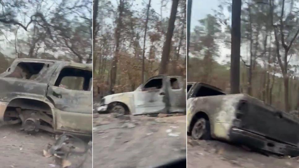 Sinaloa: Bombardean casas y vehículos en Choix