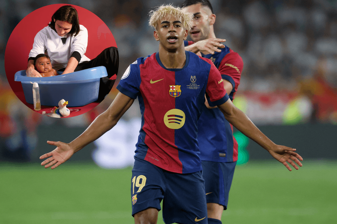 Lamine Yamal: “No me comparo con nadie y menos con Messi”