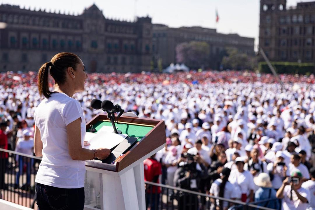 Claudia Sheinbaum encabeza clase Nacional de Boxeo
