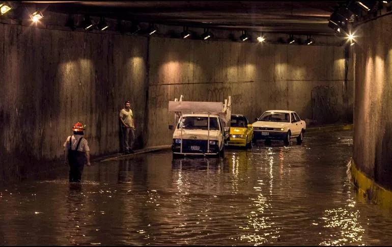 Lluvias en Guadalajara: Túneles más riesgosos durante temporal