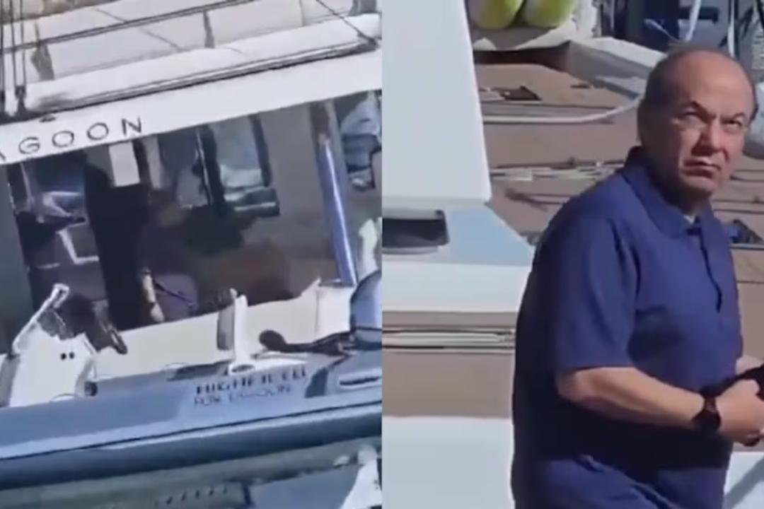 Viral: Captan a Felipe Calderón y a Margarita Zavala en yate de lujo