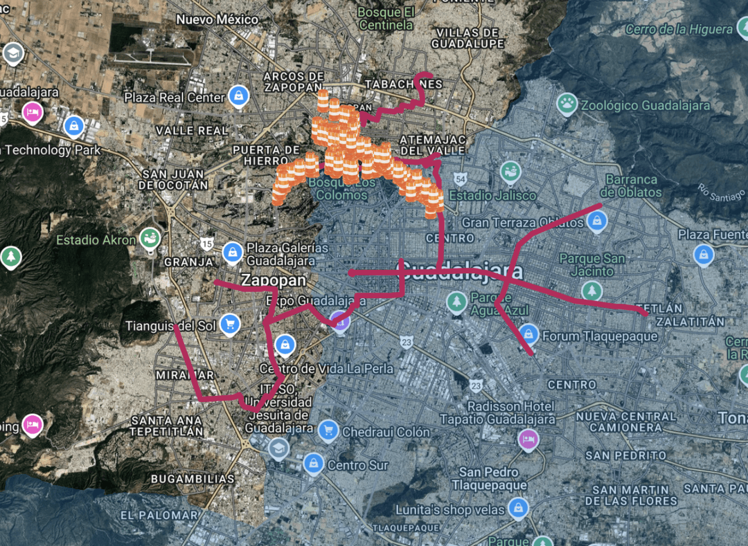 Medio Maratón de Zapopan 2025: Recuérdalo, estos son los cierres viales