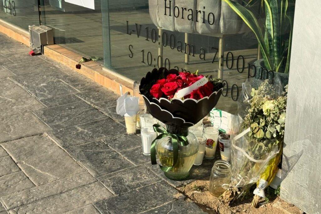 Valeria Márquez: Familia dejó esta ofrenda