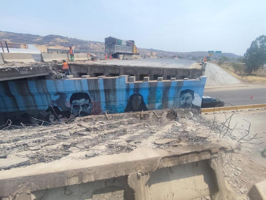 Zapotlanejo: Alertan de cierres en carretera por reconstrucción de puente