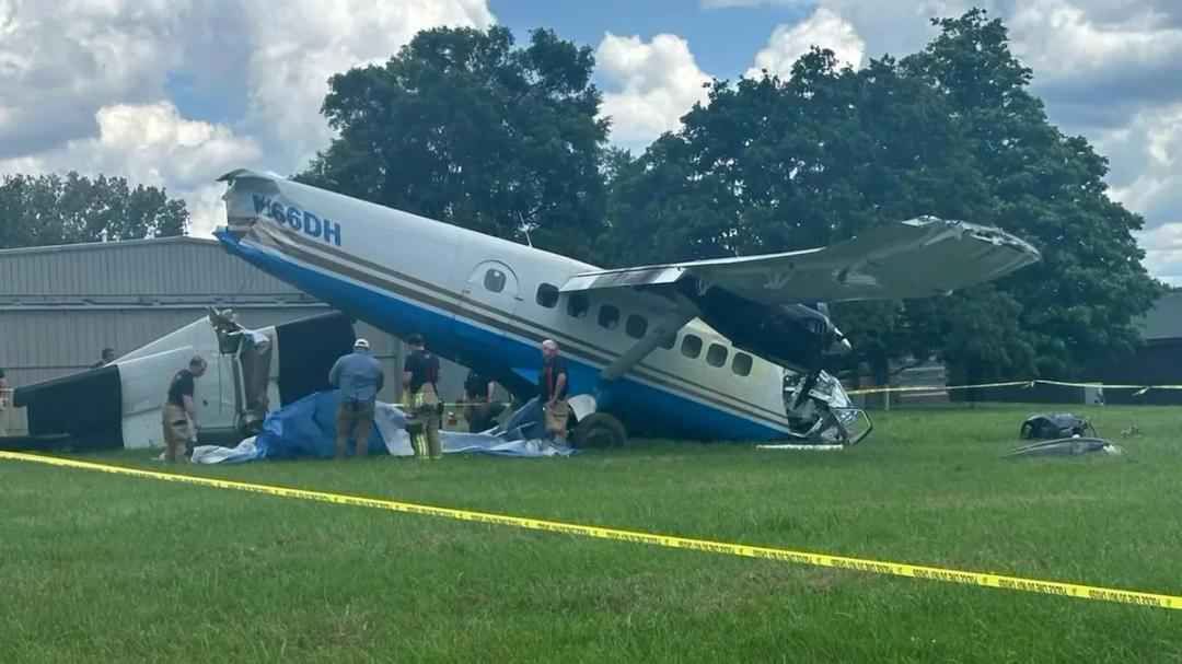 Tennessee: Aeronave con al menos 20 pasajeros se estrella