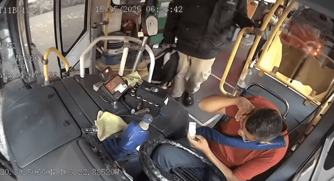 Chofer de camión golpeado por hombre fue dado de alta