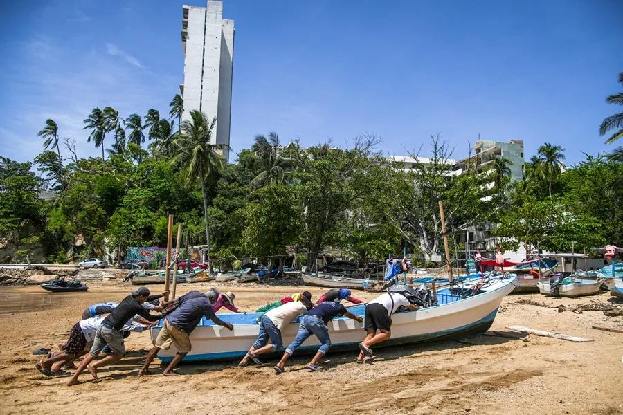Huracán Erick: Impactantes imágenes de los daños tras su llegada
