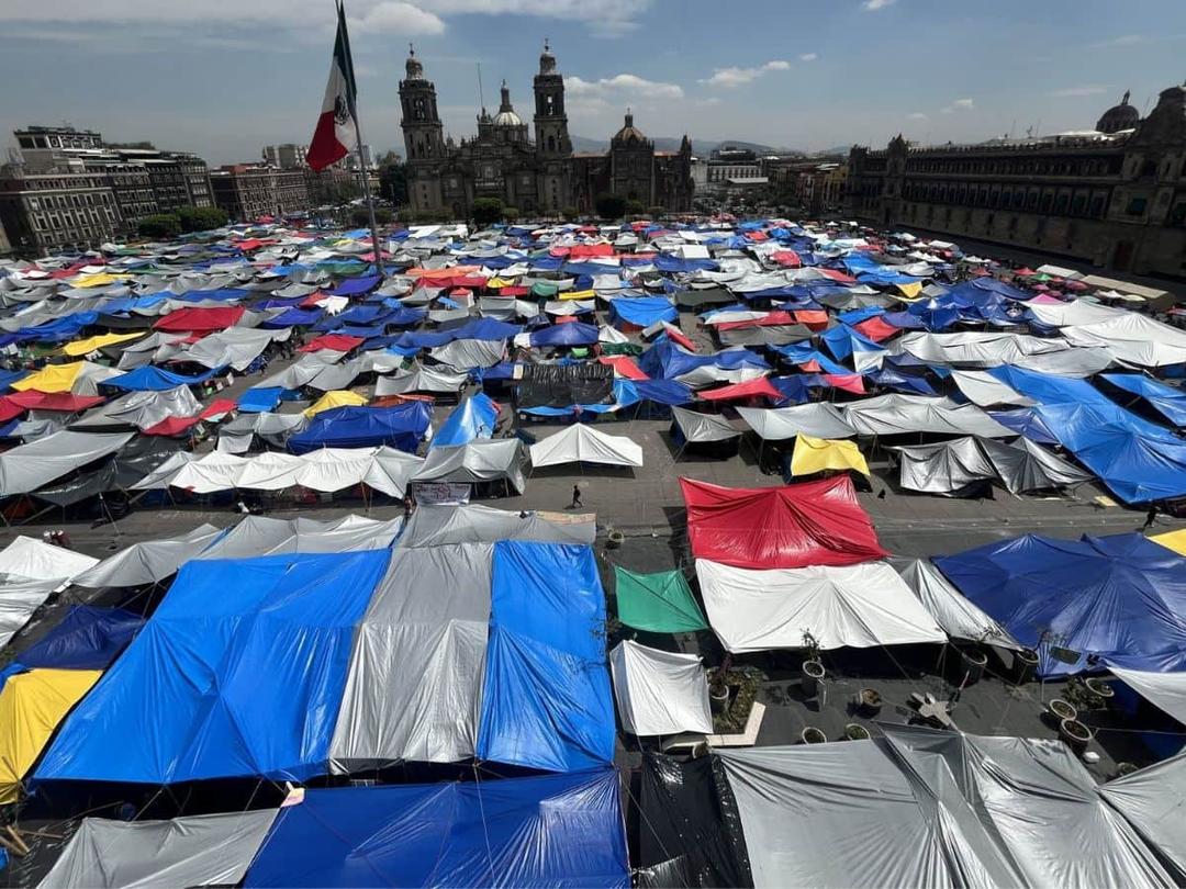 CNTE: Plantones dejan pérdidas de más de 25 mil MDP en CDMX