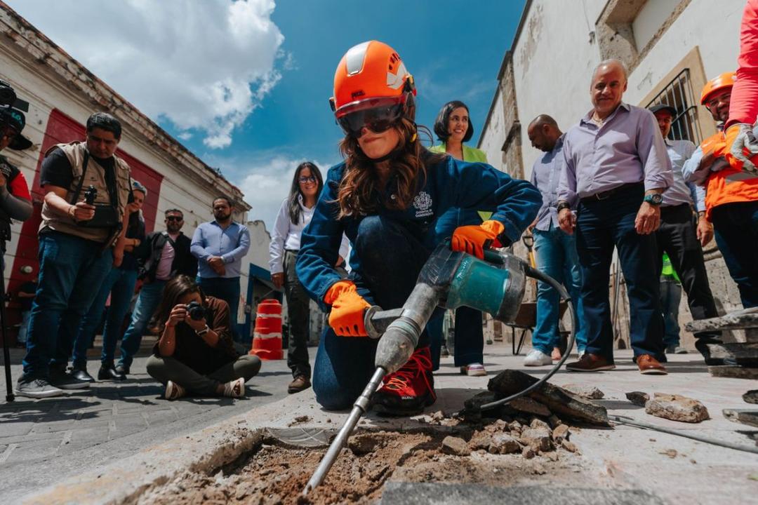 Verónica Delgadillo presenta plan de arbolado