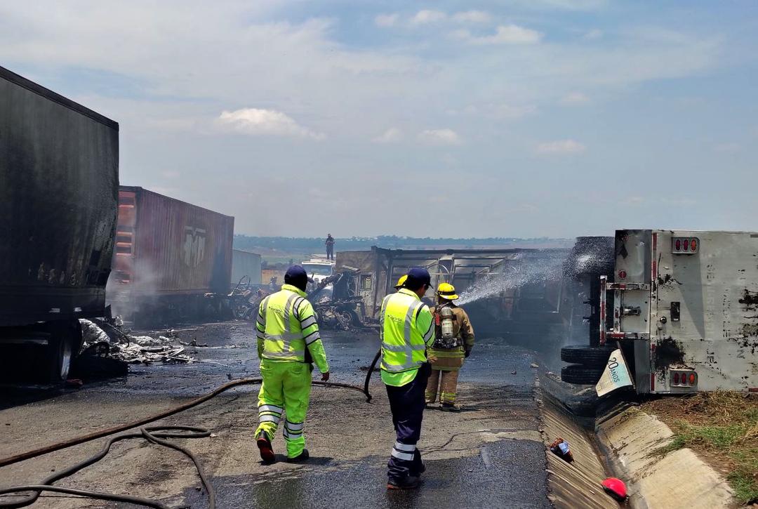 Accidente carretero en Autopista a los Altos deja un muerto y 3 heridos