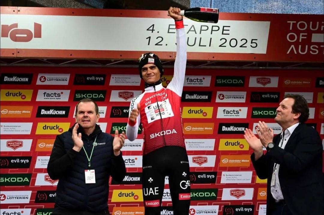 Isaac del Toro es Campeón del Tour de Austria 2025