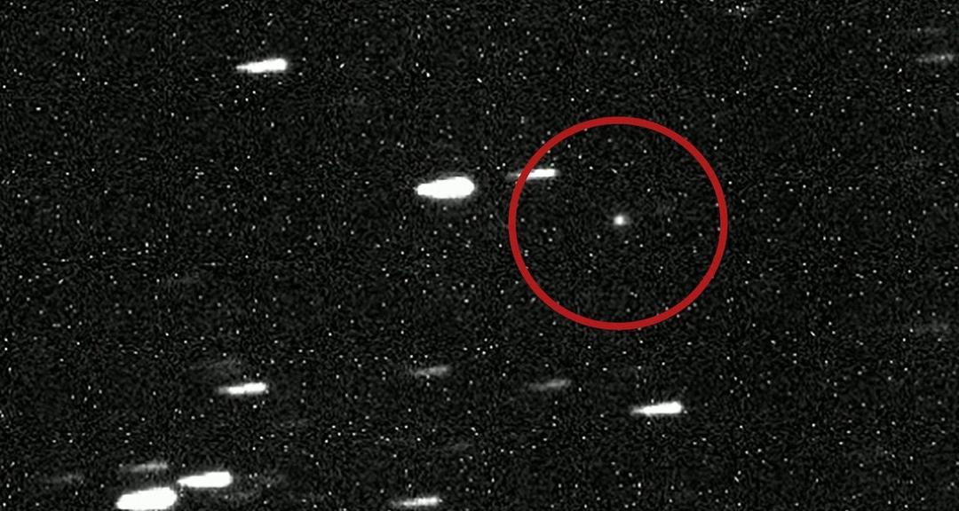 OVNI cruza el sistema solar desde el espacio interestelar