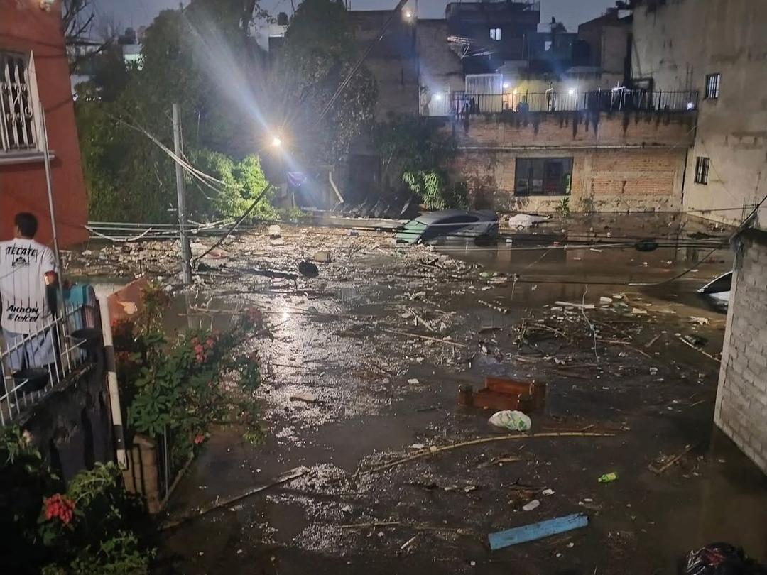 Lluvias en ZMG: Mira las increíbles imágenes de la tormenta del martes