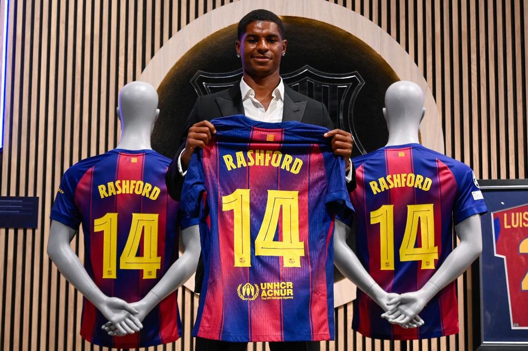 ¡Oficial! Marcus Rashford es nuevo futbolista del FC Barcelona