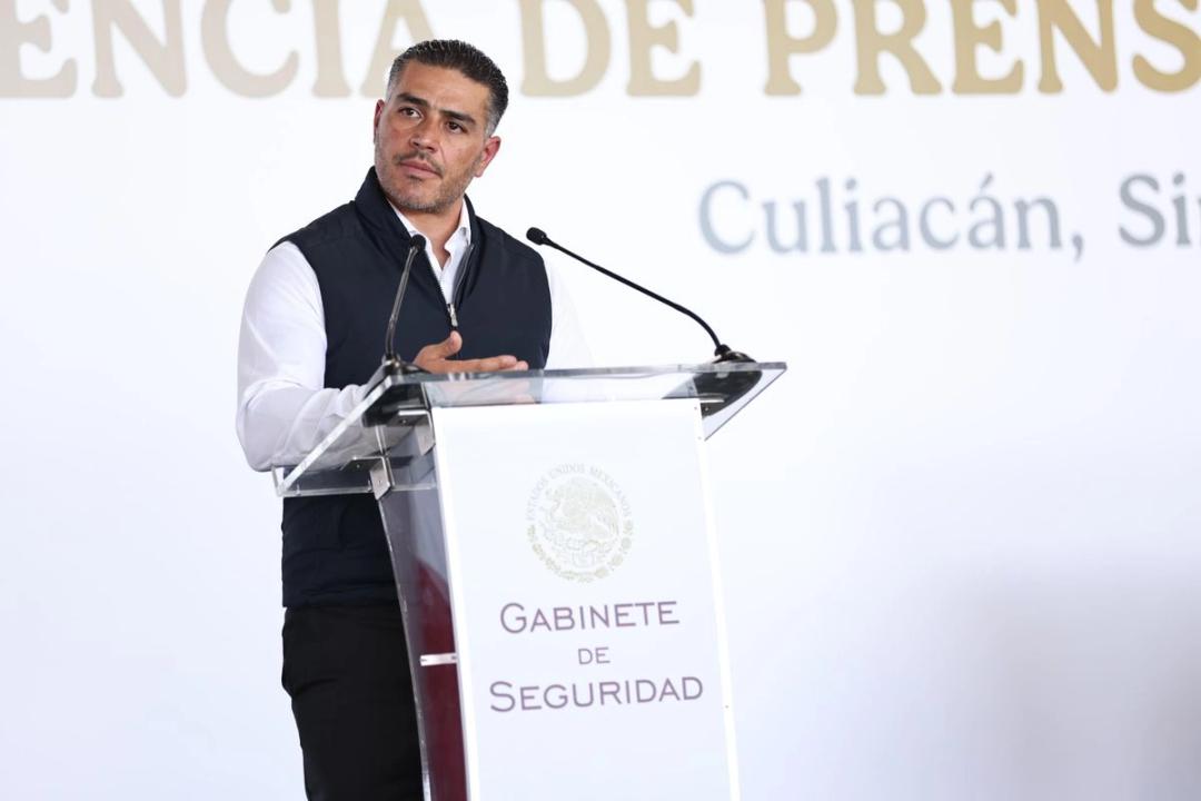 García Harfuch presenta informe de seguridad en Sinaloa