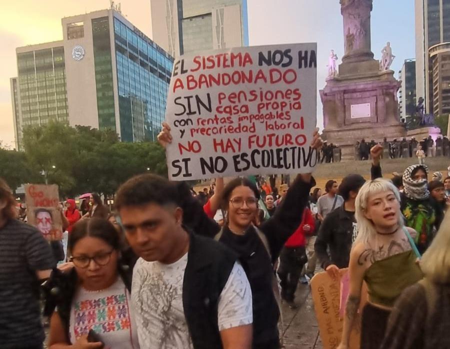 Protesta anti-gentrificación generan disturbios en la Ciudad de México