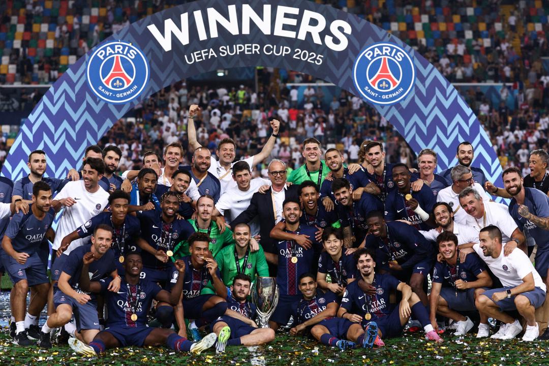 PSG es campeón de la Supercopa de Europa