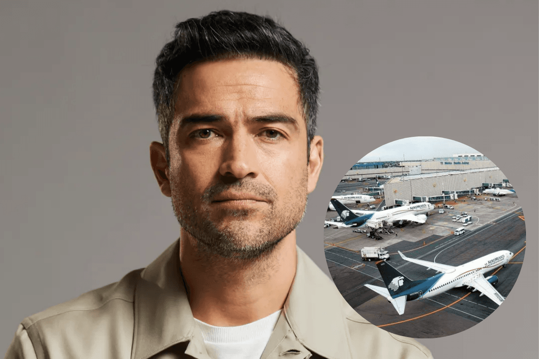 Alfonso Herrera denuncia que en el AICM le abrieron su maleta y le robaron