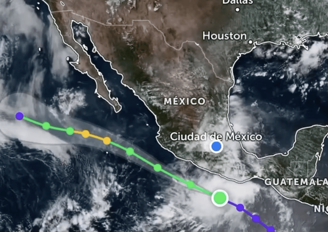 Tormenta Tropical Ivo se forma en el Pacífico; afecta estos estados