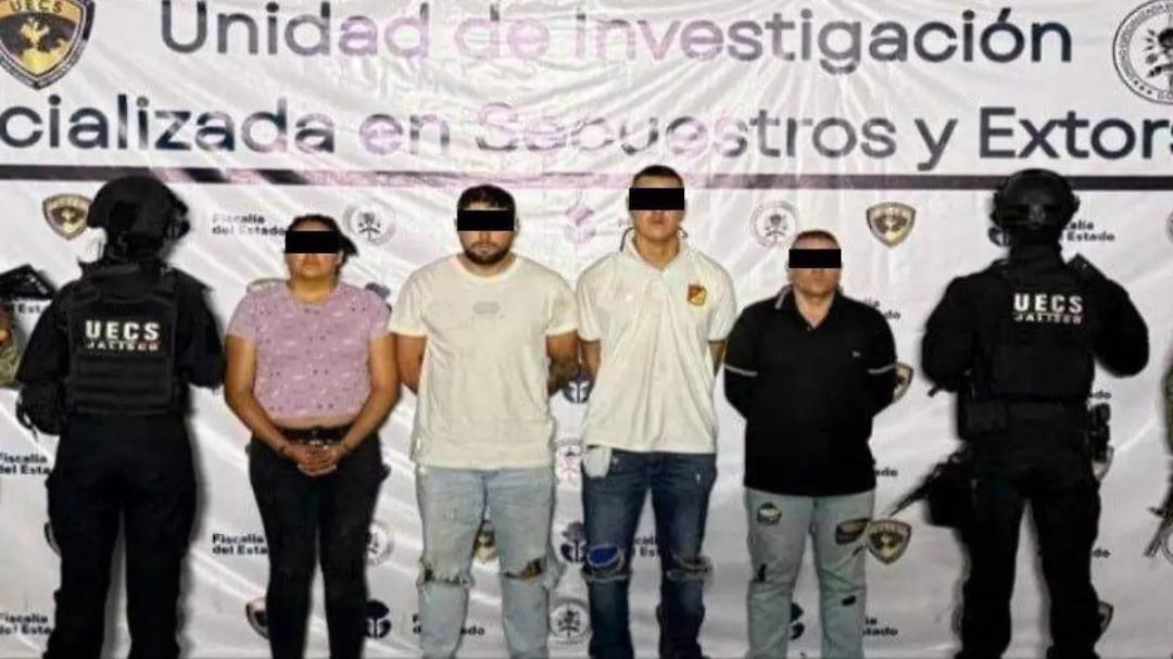 Jalisco: Detienen a 4 acusados de extorsión “gota a gota”