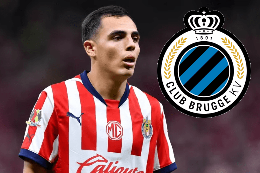 Hugo Camberos: Chivas recibe una oferta del Club Brujas por canterano