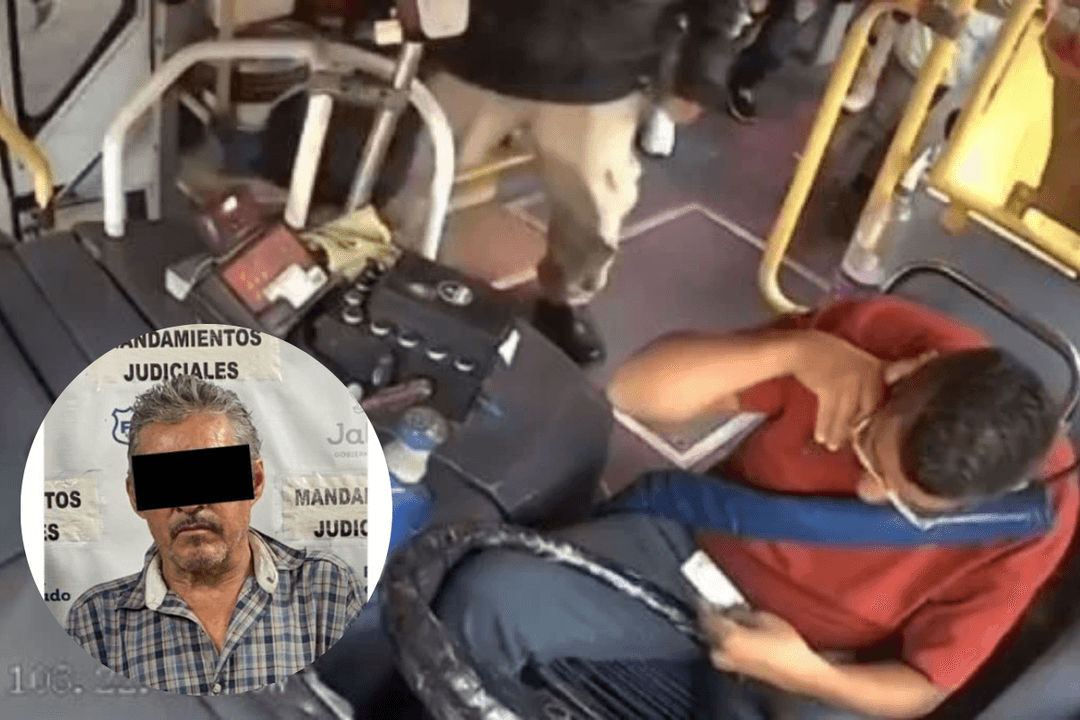 Guadalajara: Hombre que golpeó a chofer de camión se queda en la cárcel