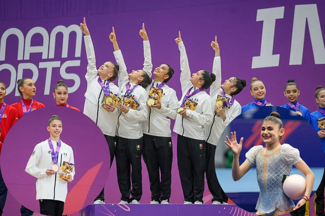 Juegos Panamericanos Junior 2025: Mexicanas brillan en gimnasia rítmica
