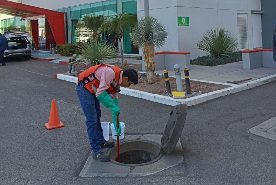 Aguascalientes: MIAA supervisa descargas sanitarias en establecimientos