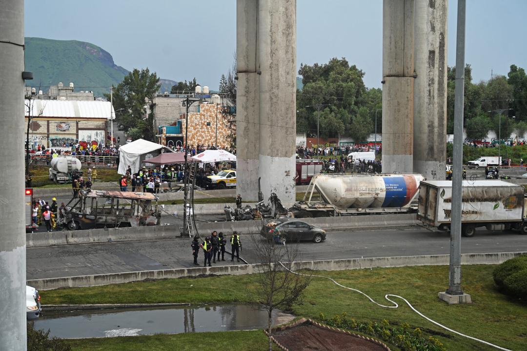 Iztapalapa: Aumenta a seis el número de muertos por explosión de pipa de gas